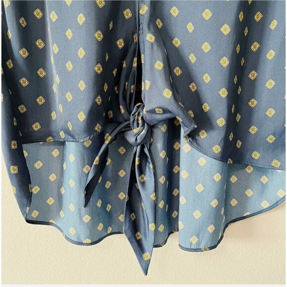 NWOT-Free People “Mornings in Marrakech” Sleeveless Tie-Front Top – Size Medium - Picture 12 of 16